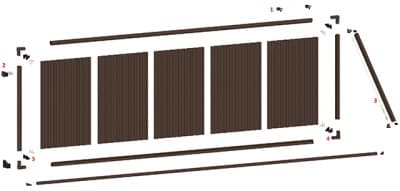Doorhan Revolution 4000x2000 коричн